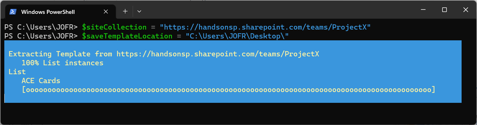 Migrate SharePoint lists using PnP PowerShell