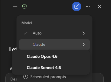user settings