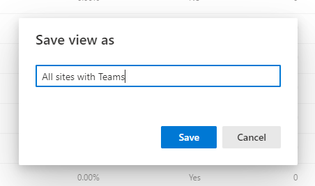 Microsoft Teams site collections