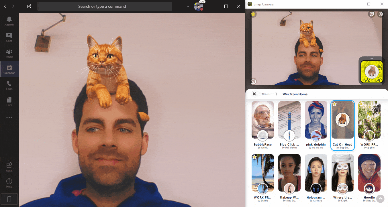 How to use special effects in Microsoft Teams meetings - HANDS ON Teams