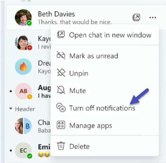 Receive Notifications When a User Comes Online in Microsoft Teams