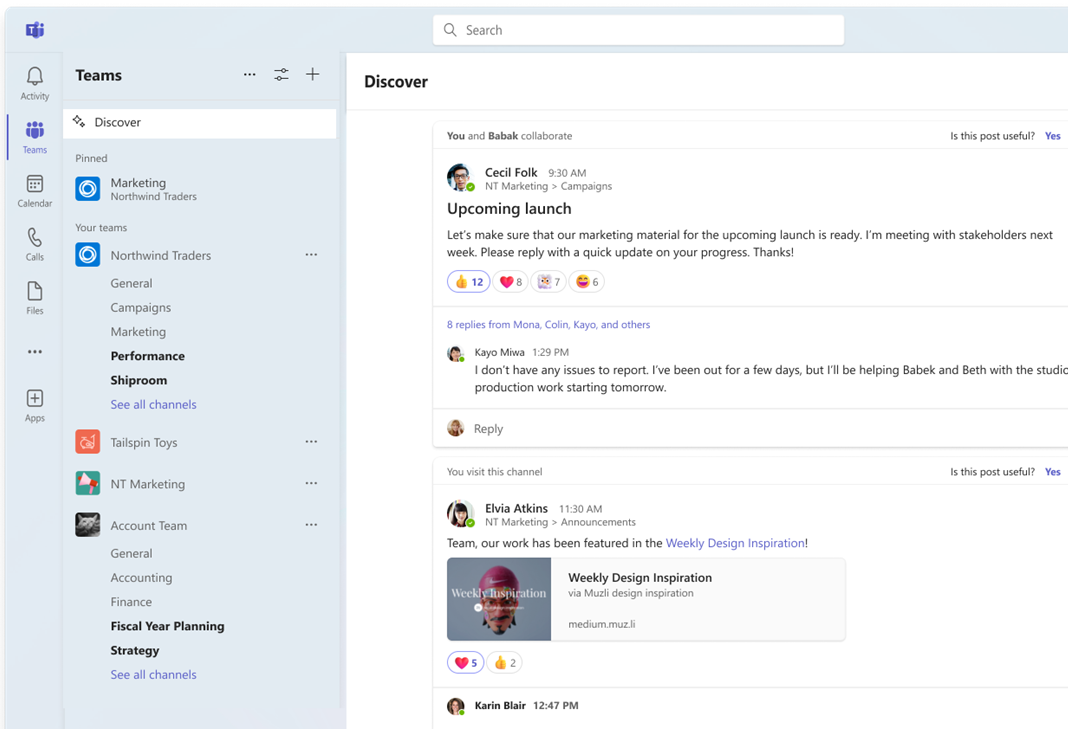 What's new for Microsoft Teams