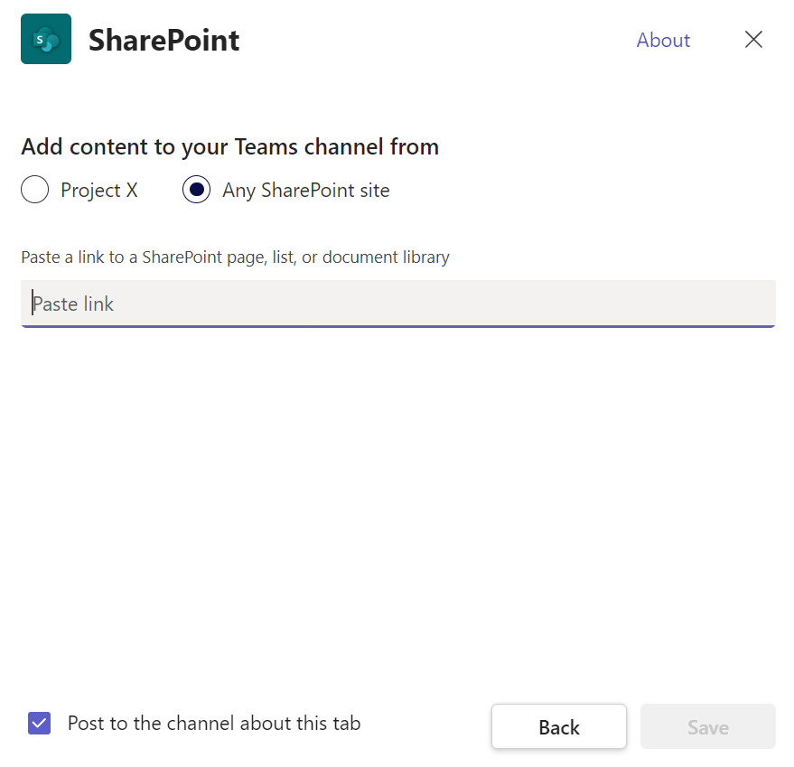 New website new functionality in Microsoft Teams